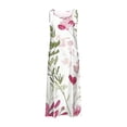 thumbnail image 5 of LSLJS Nouvelle Robe Longue Sans Manches en Coton et Lin à Col Rond Imprimée, Robe d'Été de Plage, 5 of 5