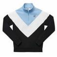 thumbnail image 4 of FILA Women's 1/4 Zip Pullover (Black, Blue & White; XX-Large), 4 of 4