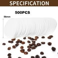 thumbnail image 2 of 500 piece coffee filter Round coffee machine filter Disposable coffee and tea filter, 2 of 5