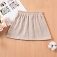 thumbnail image 5 of Bovxnpu Girls Skirt Girls and Toddler's Corduroy Short Mini Skirt with Pockets Girls Skirt Kids Casual Stretchy School Uniform Skirts for Girls Girls Summer Outfits, 5 of 7