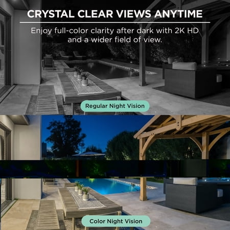 2K Light Bulb Security Camera, 360° Pan Tilt, 4MP HD Video, Night Vision, Motion Alerts, WiFi Smart Camera with LED Light