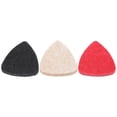 thumbnail image 2 of Ukulele Picks, Soft Texture Ukulele Felt Picks Musical Instrument Accessories Universal Picks Felt Material  For Electric Guitars For Electric Basses Mixed Color, 2 of 8