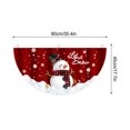 thumbnail image 2 of Portes Extérieures de Drapeau de Chignon de Noël Accrocher le Drapeau Décorations de Noël Fan de Noël en Forme de Drapeaux Portes Extérieures du Drapeau Accrocher Décorations de Noël, 2 of 8