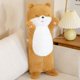 thumbnail image 1 of 80 cm amarillo lindo peluche gato siamés almohada de peluche de juguete suave nutria marina zorro gato siesta dormir almohada juguetes para niños niñas decoración del hogar, 1 of 5