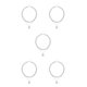 thumbnail image 1 of Sonducket Elegant Accents - Snake Necklace Sophisticated Necklace Students Necklace Hop Chain Hip Snake College Perfect Bright Type2 NO2, 1 of 6