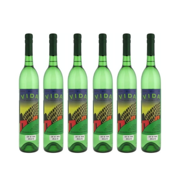 Pack de 6 Mezcal Vida Blanco 750 ml Vida Blanco