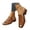 Brown, variant on AJGRHE Women's Slipper Fashion Square Toe Open Toe Low Heel Outwear Mule Slippers Comfortable Slide Sandals Casual Summer Green 39