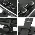thumbnail image 3 of DNA Motoring PT-ZTL-8294-GSBK Universal SUV Roof Top Cargo Storage Box Luggage Carrier w/ Keys Glossy Smooth, 3 of 7