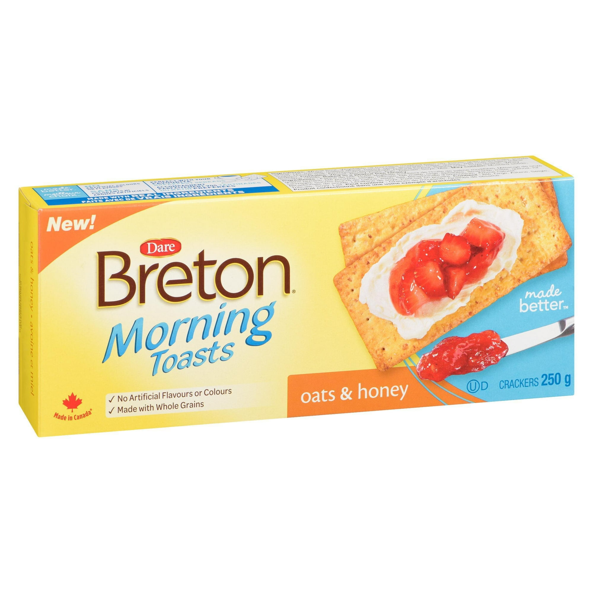 Breton Toasts du Matin Avoine et Miel