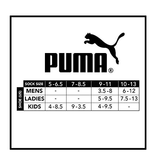 PUMA Women's 6 Pack Runner Socks, Grey Blue, 9-11 - Walmart.com