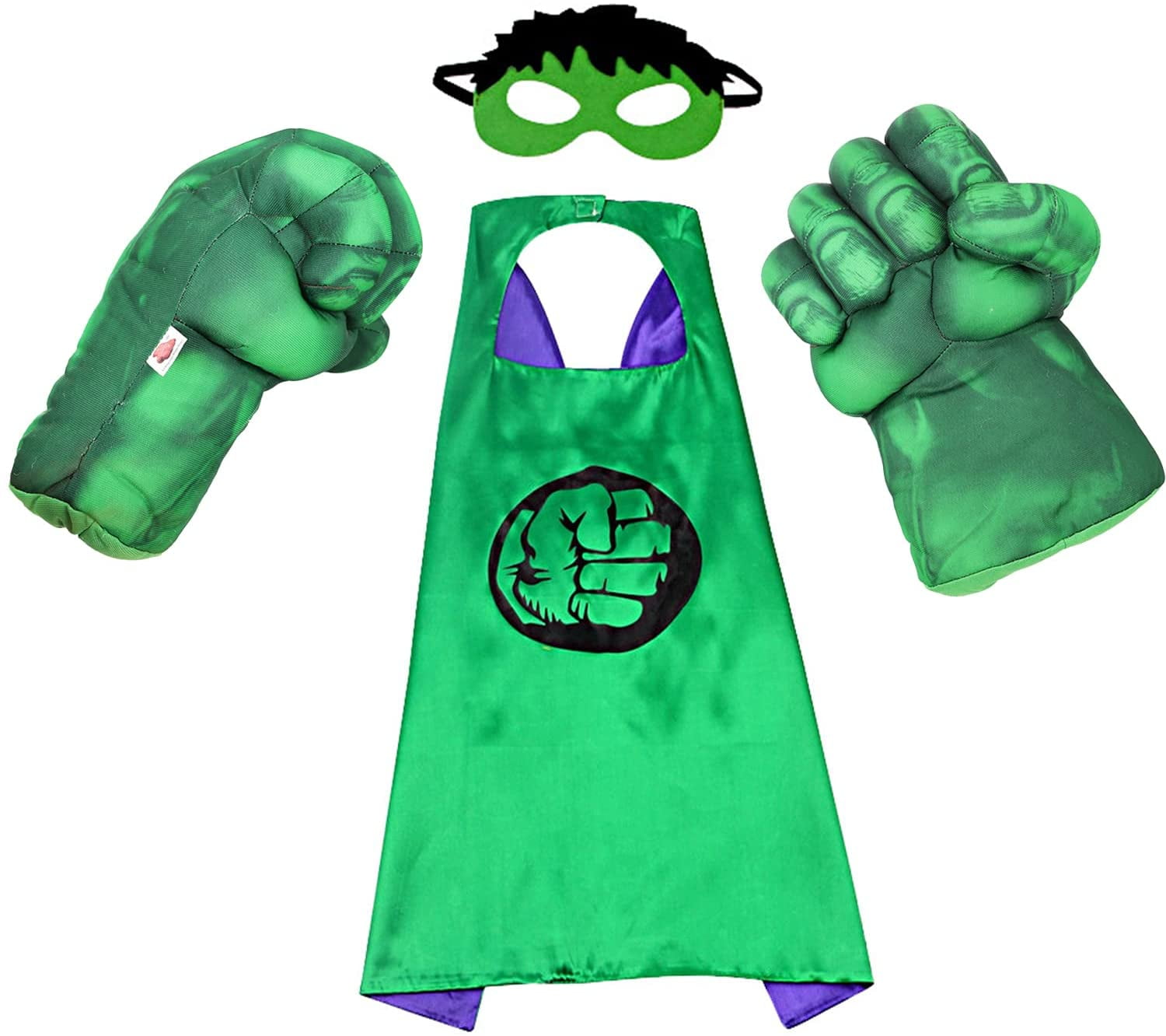 NVDXL Hulk Glove Set/Golden Glove Set Large Soft Plush fist ParentChild Interactive Boxing