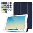 thumbnail image 2 of iPad Mini 1/2/3 Case - Slim Lightweight Shell Smart Cover Stand, Hard Back Protection with Auto Sleep Wake for Apple iPad Mini 1/2/3 (Dark Blue), 2 of 7