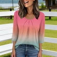 thumbnail image 2 of Fewfanhot Womens Summer Outfits Casual Fashion Printed Casual Round Neck Summer Outfits Early Fall Fashion Spring Clothes, 2 of 6
