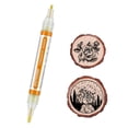 thumbnail image 2 of Madera De Madera Permita Química Pyrographer Pen Pen Safe Scorch Tool Para Proyectos De Bricolaje Pintura De Madera Draille De Lápiz Consejo De Punta Dual De Pluma Con Cabeza, 2 of 6