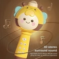 thumbnail image 3 of Vogacara Micrófono para niños, compatible con Bluetooth, recargable, HiFi, música, micrófono para niños, altavoz, Karaoke, sonido, equipo de Audio, Juguetes Educativos Azul Vogacara FN011355-03, 3 of 6