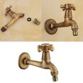 thumbnail image 1 of PENIKOKO Portable Washer Faucet Copper Light Brown Vintage Style 1Set, 1 of 8