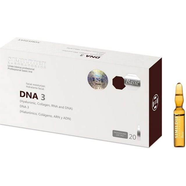 Pack de 2 Mesoterapia Simildiet Laboratorios Dna 3 Simildiet Laboratorios Hidratante, reafirmante y antienvejecimiento