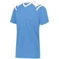 thumbnail image 5 of High Five 322971.293.S Youth Sheffield Jersey, Columbia Blue & White - Small, 5 of 5