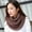 Khaki, variant on Grofry Women Scarf,Fall Winter Warm Solid Pullover Neckerchief Knitted Scarf