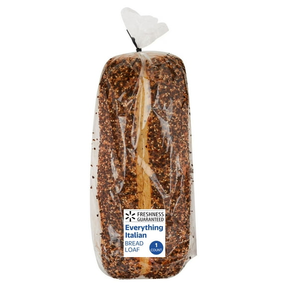 Freshness Guaranteed Everything Italian Bread Loaf, 14 oz, 1 Loaf