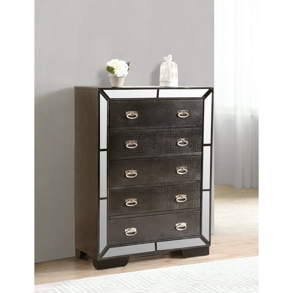Glory Furniture Hollywood Hills G8150-CH Chest , Charcoal