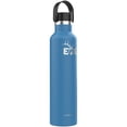 thumbnail image 2 of ELK Insulated Water Bottle with Standard Mouth Flex Lid - Double Wall Stainless Steel, Dishwasher Safe - Keep Drinks Cold or Hot for Hours - BPA-Free & Phthalate-Free Hydration (Pacific Blue, 24 Oz), 2 of 7