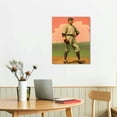 thumbnail image 2 of Nawypu Baseball Card Portrait Canvas Wall Art, 2 of 4