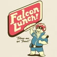 thumbnail image 3 of CafePress - Falcon Lunch T Shirt - Men's Classic Graphic T-Shirt, 3 of 4