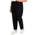 thumbnail image 3 of Alfred Dunner Women's Plus Size Slimming Allure Stretch Pants, 3 of 5