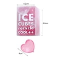 thumbnail image 6 of Reusable Heart-shaped Ice Cube - Easy-Release, Made of Plastic, Perfect for Sweet Beverage and Whiskey, 6 of 8