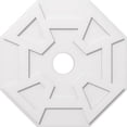 thumbnail image 1 of Ekena Millwork CMP30LG-05000 30 in. OD x 5 in. ID Square Logan Architectural Grade PVC Contemporary Ceiling Medallion, 1 of 1