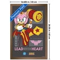 thumbnail image 3 of DC X Sonic The Hedgehog - Amy Lead With Your Heart Wall Poster, 14.725" x 22.375" Framed, 3 of 5