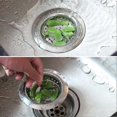 thumbnail image 3 of Stainless Steel Kitchen Sink Strainer With Handle, Anti-clogging Drain Filter, 110mm Diameter For Most Sinks, 3 of 5