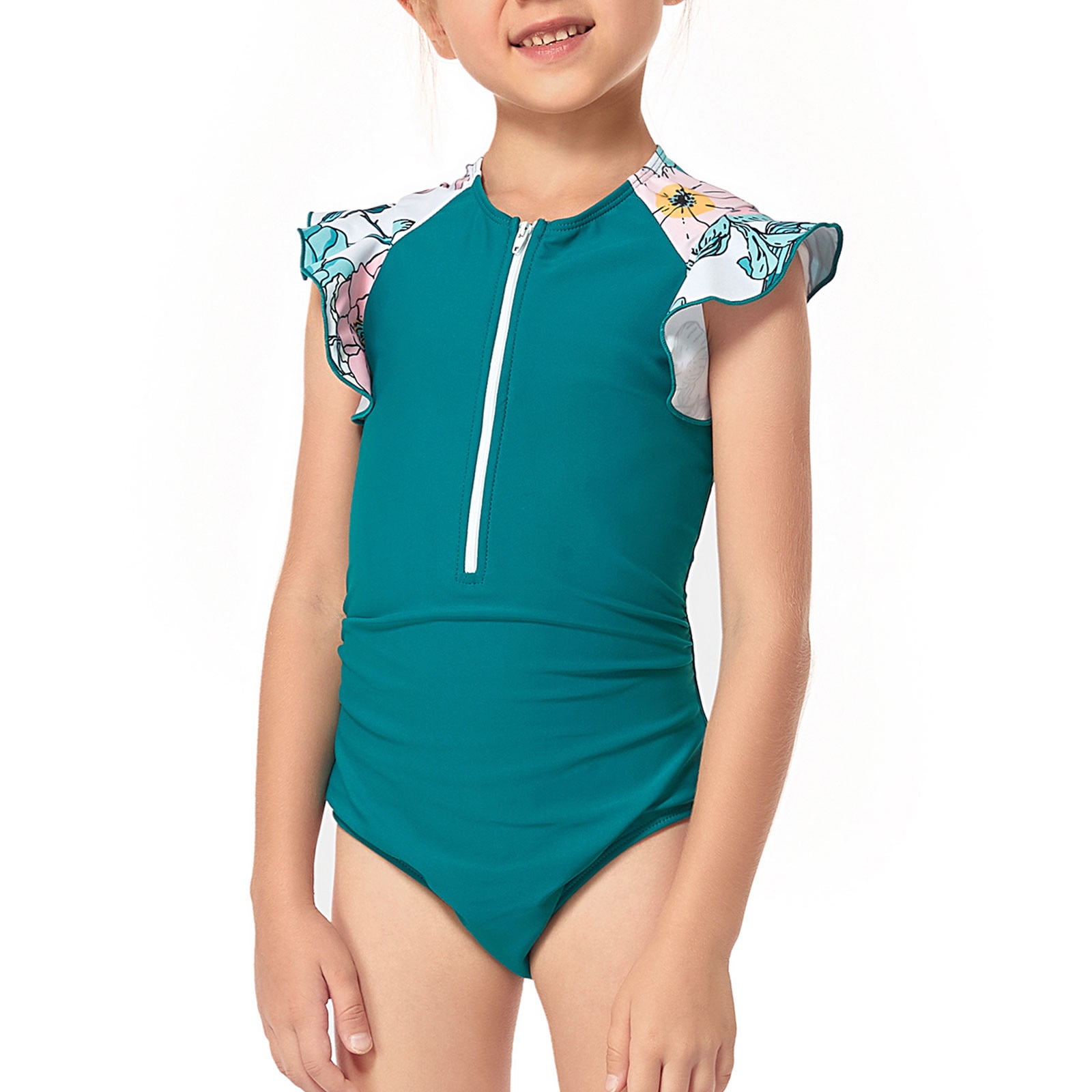 Cuoff Mother and Daughter Swimwear Family Matching Swimsuit Womens One