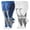 White Blue, variant on 2 Pairs Copper Compression Socks for Women & Men Circulation 15-20 mmHg Knee High- Better Blood Flow, Swelling, Best Support for Medical, Running, Nursing