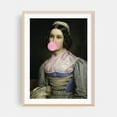 thumbnail image 2 of Renaissance Bubble Gum / Altered Art - Photography Humor Surrealism Pop Art Victorian Whimsical Modern Art Fashion Unframed Wall Art Print 16 x 24 inches, 2 of 16