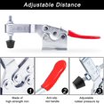 thumbnail image 3 of 4 pcs Horizontal Clamp, Push-Pull Action Hand Tool, Quick Release Toggle Clamp, for Machine Operation, 3 of 5