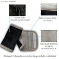 thumbnail image 4 of Strap Covers For Baby Car Seat Belt Universal Fit Stroller Belt Strap cover Black minky, 4 of 10