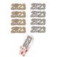 thumbnail image 1 of 8 piezas de diamantes de imitación de metal para uñas, adornos de cristal brillantes para decoración de uñas, 1 of 5