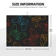 thumbnail image 2 of Fotbe Gamepad Joystick Game Alfombrilla de Secado para Cocina con Estampado, 18x24 Pulgadas, 2 of 7
