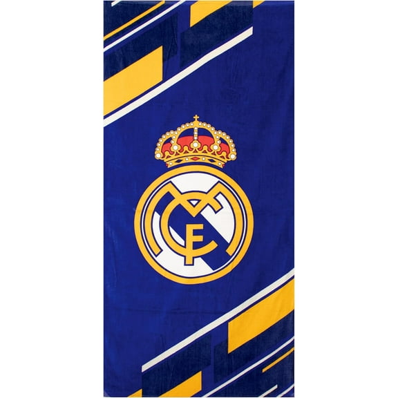 Maccabi Art Real Madrid Official Towel – Quick-Dry 30 x 60 inch Beach, Gym & Bath Towel – Club Crest Design