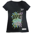 thumbnail image 2 of Reebok Womens UFC Graphic T-Shirt black XS, 2 of 3