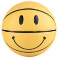 thumbnail image 1 of 5. Pelota de baloncesto de cuero resistente al desgaste, de alta elasticidad, color amarillo YUNYI BRAND Deportes, 1 of 8