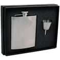 thumbnail image 1 of Visol VSET16-1163 Duo Two-Tone 8 oz Flask Gift Set, 1 of 1
