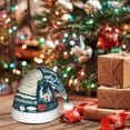 thumbnail image 6 of Haiem France and Paris Pattern Santa Hat Confortable Velvet Christmas Hat for Christmas Party Favors Fit for Adults Men Women, 6 of 6