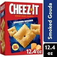 thumbnail image 2 of ( 2 Pack ) Cheez-It Cheese Crackers, Baked Snack Crackers, Lunch Snacks, Smoked Gouda, 12.4 Oz Box, 2 of 9