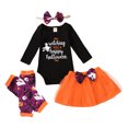 thumbnail image 1 of ITFABS Halloween Lettre Romper Jupe et Bandeau Jambe Plus Chaud, 1 of 9