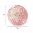 thumbnail image 3 of Squishy Clear Glitter Squeeze Stress Ball, Pastel Color Sequins Jelly Fidget Ball, Portable Anxiety Relief Toy, Party Favor and Desktop Decor Gift, 3 of 8