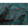 thumbnail image 4 of oneOone Silk Tabby Fabric Paisley Block Decor Fabric Printed BTY 42 Inch Wide, 4 of 4