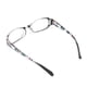thumbnail image 5 of Gafas de lectura para personas mayores de moda, bloqueo de luz azul, lectura, juegos, TV, gafas+100, 5 of 12